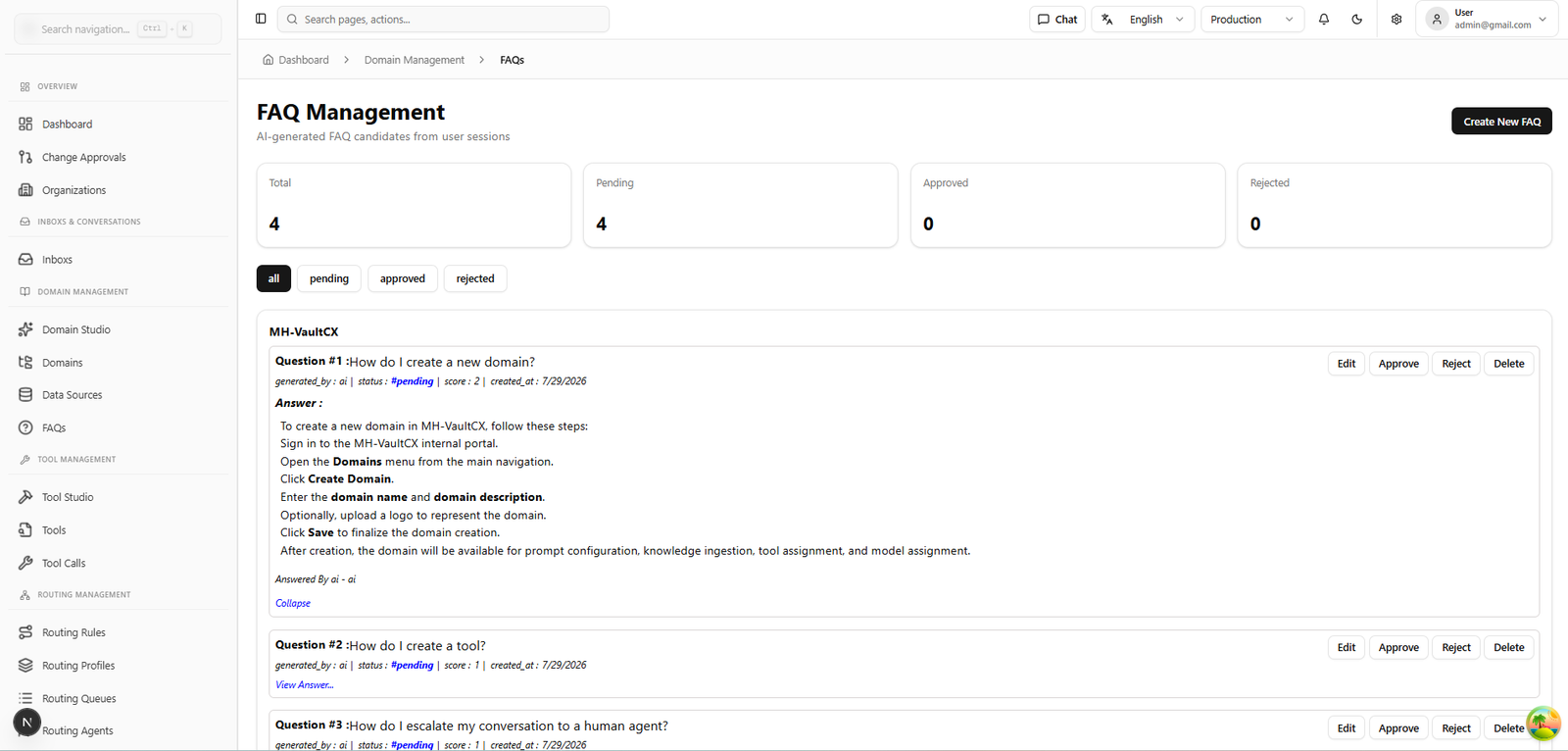 Vault CX — Knowledge Automation